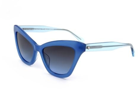 Kate Spade Unisex Amelie/g/s Sunglasses, PJP/GB BLUE, 54