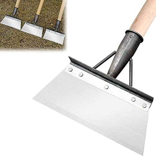 Pelle de nettoyage multifonctionnelle, grattoir de jardin multifonction 2023, pelle de nettoyage de jardin multifonction en acier (27 cm)
