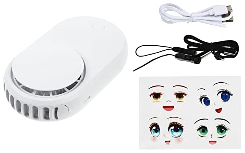Beavorty 1stk Wimpern-haartrockner Nageltrockner Mini-lüfter-wimperntrockner Wimpernverlängerung Trockner Fön Für Wimpern Nagellack-fan Klein Plastik Weiß Verlängern Schreibtisch Reisen