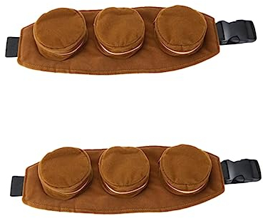 Lurrose 2 Ensembles Fournitures De Moxibustion Kit De Moxibustion Poches De Moxa Porte-brûleur Moxibustion Raideur Musculaire Moxibustion Santé Molybdène Provisions Boîte De Moxibustion