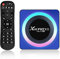X88 Pro 13 Android 13.0 TV Box, acrilico 4 GB RAM 64 GB ROM RK3528 Quad-Core WiFi6 Dual Band 2.4G/5.8G Ethernet 1000M BT5.0 8K HDR10+ Ultra HD USB3.0 Smart Home Player, X88PROAC64