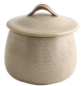 Coquetier japonais en céramique cuit à la vapeur, marmite à ragoût étanche avec couvercle, tasse à soupe, vaisselle (Color : Color 2)