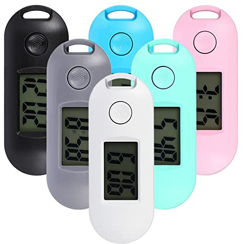 jojofuny 6pièces Montre Poche Électronique Silencieuse Lot De Montre Portable Pour Étudiants Avec Écran Lcd Et Design Pratique