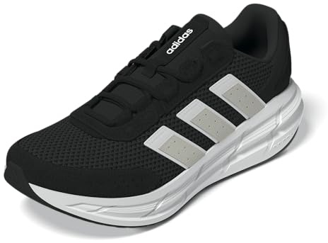 Adidas Men's Astrastar Sneaker, Black/White/Grey, 13.5 UK
