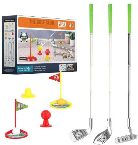 Hojalis Golf Giochi da Sfera per Bambini 3-8 Anni, Alberi da Golf Retrattili, Giocattoli Sportivi Indoor Outdoor