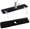 Nexhyp Silicone Kitchen Sink Splash Guard - Folding Faucet Mat for Sink Protector Accessories - Adjustable Draining Board Mat with Button Lock
