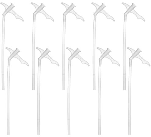Giantree 10 Stück Montageschaum Aussprührohr, Schaum Sprührohr Ersatzrohre, Ersatzschlauch für DIY-Sprühschaum für Montageschaum Dämmschaum Bauschaum Füllschaum Klebemittel(Stil A)
