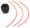 EVTSCAN Strimmer Head Lawn Mower Pinselschneider Gras Trimmer Beschneidungswerkzeug Plastik schwarz einfach stabil
