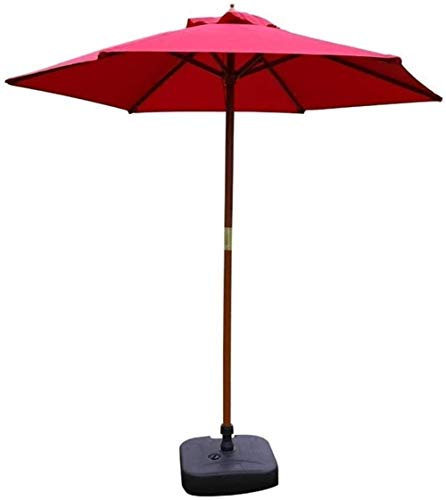 GLJTUO Ombrelloni da Giardino per Esterni, Ombrellone da Giardino con Sistema di Carrucole, Tenda da Sole per Esterni per Spiaggia, Piscina, Patio, Protezione Solare Rotonda Uv4,