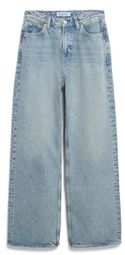 ARMEDANGELS Damen Wide Leg Jeans aus recyceltem Baumwoll-Mix ENIJAA Regular Fit