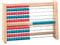 WISSNER 80203 aktiv lernen - 100 er Rechenrahmen rot/blau - RE-Wood