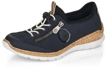 Rieker Antistress Womens Lilac Bungee Lace Shoe