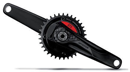 FSA Unisex-Adult 421575808 Guar.MTB PBOX CRB 1x 34T 175, Argent, 1 T