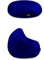BuBiBag Beanbag Sitzkissen für Kinder & Erwachsene | Bodenkissen in 32 Farben & 3 Größen | Sitzsack für Indoor Outdoor | Wasser- & schmutzabweisend Material (Marine/dunkelblau-Erwachsene XL)