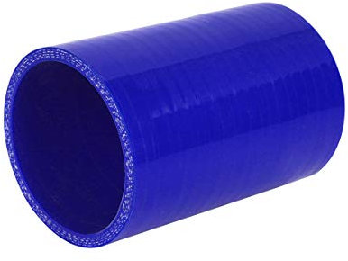 X AUTOHAUX 65mm ID Azul Recto Silicona Manguera Tubo Acoplador Intercooler Tubo