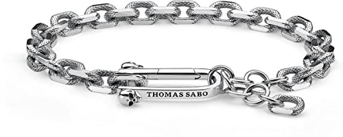 THOMAS SABO Unisex Armband aus 925 Sterlingsilber, Länge 20cm, A1789-637-21-L20v