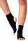 DRESP Tanz Stulpe mit Anti-Rutsch für Pole Dance | Elegante Stulpen für Tanz und Sport | Stopper Sohle | Yoga Zehenfrei | Fersenfrei | Pilates Ballet Yoga Socke - Baumwoll-Mix 39-41