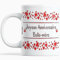 Paroles d'amour Idée cadeau pour Anniversaire Belle Mere Anniversaire belle-mère Mug original joyeux anniversaire belle-mère avec des cœurs