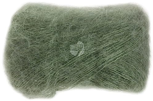 LANA GROSSA Setasuri | Feines Lace-Garn aus Suri-Alpakafasern mit Seide | Handstrickgarn aus 69% Alpaka (Suri) & 31% Seide | 25g Wolle zum Stricken & Häkeln | 212m Garn FB16