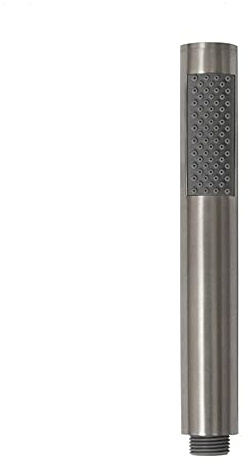 Soffione doccia portatile in acciaio inox spazzolato Soffione doccia Tubo doccia 1,5 metri Staffa a parete, soffione doccia singoloSingle