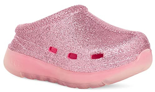 UGG T Tasman Sport Glitter Unisex-Kinder Sneaker, rose, 23.5 EU