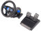 Hoopoocolor Volant de Jeu, Rotatif à 180° avec Retour de Vibration Réel, Volant de Jeu de Course USB Programmable avec Pédale à Ressort, Plug and Play pour PS4, pour PS3, pour Xbox One, pour Xbox 360
