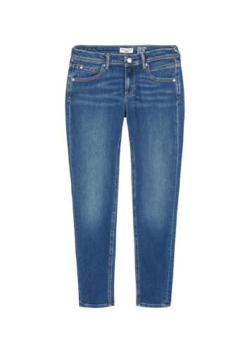 MARC O'POLO Denim Damen Jeanshose mit Stretch-Anteil Slim Fit, Blau (Multi/Fresh Dark Blue), W30/L34