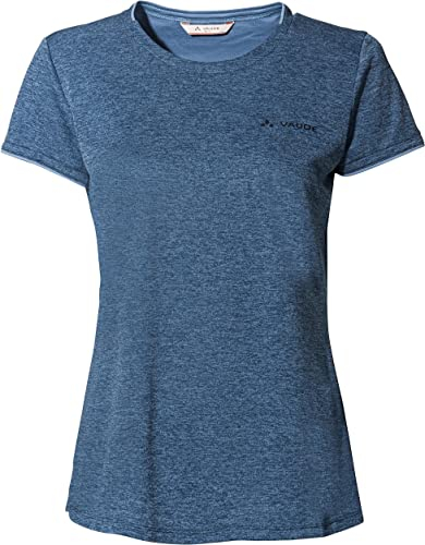 VAUDE Damen Women's Essential T-Shirt, Dark Sea Uni, 40 EU