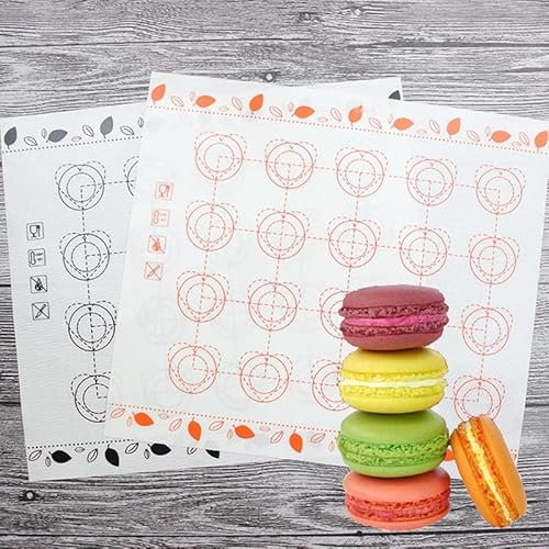 KUCOON 40 * 30 cm Nicht Stick Macaron Silikon Matte Fiberglas Silikon Gebäck Ausrollen Teig Matte Backblech Tablett Liner Matte küche Werkzeug