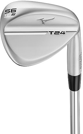 Mizuno Herren T24 Soft White Satin Golfschläger, Links/Stahl/Keil, 56 Degrees / 10 Bounce