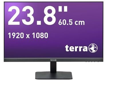 Wortmann Terra LCD/LED 2427W HA V2 Black HDMI, DP, USB-C, GREENLINE Plus (3030221) (4039407077236)