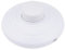 Rebower Pedale Premere Pulsante Interruttore Linea Latching ON/OFF Rotondo Lampada Illuminazione Piede Interruttore, [per Pavimento Luci] - Bianco / 1pz