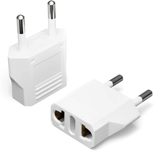 Adaptador Enchufe USA, Italia, Suiza y Grueso a Fino España (10 Unidades)