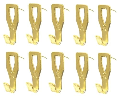 SISI UK Ganci per Quadri in Cartongesso - Resistenti a Pressione per Cornici, Tele e Specchi Pesanti - per Appendere al Muro a Secco