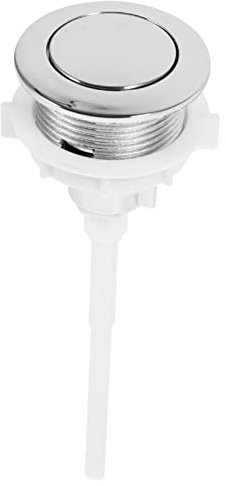 Veemoon Single Toilet Flush Button Plastic Replacement Push Button Universal Toilet Water Tank Repairing Flush Accessory