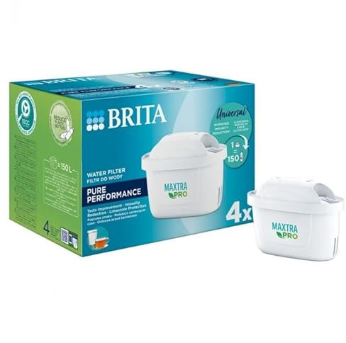 Brita Maxtra Pro All In One - Filtro per caraffa filtrante (4 pezzi)