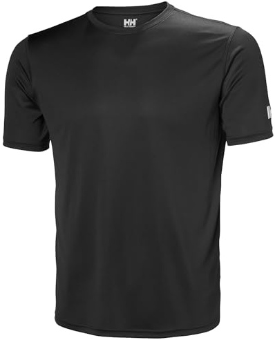 Helly Hansen Men's HH Tech T-Shirt 2.0, Ebony, L