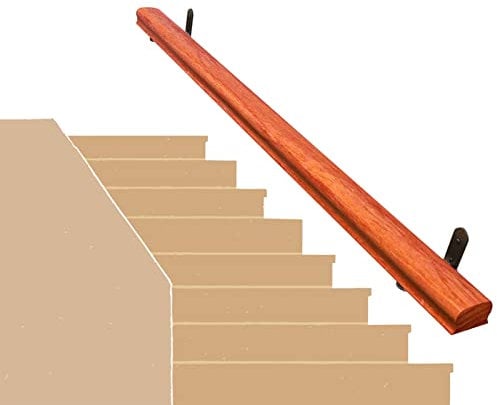 Escalera de madera antigua para el hogar de 1 a 10 pies de largo, diseño rústico para escaleras interiores