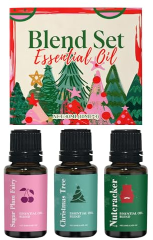 Aromatherapie Diffusor Öle Weihnachts Duftspender Für Auto | Festliches Parfüm Öl für Zuhause, Schlafzimmer, Badezimmer, Hotel, Büro, Spa, Auto, Männer, Yoga, Meditation, Kerze, Parfüm,