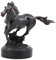 Ebros Geschenk Bronze galvanisch Wild West galoppierendes Pferd Statue 26,7 cm L Equestrian Beauty Steed Figur