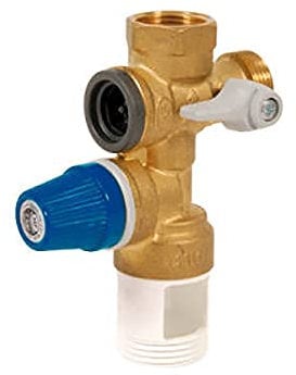 Thermador - Groupe de sécurité - Groupe de sécurité NF CALEFFI - droit siège inox - 3/4 MF - Thermador GSLI