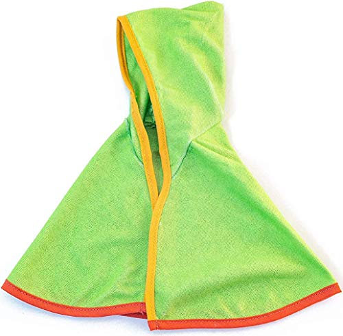 Miniland Puppenkleidung 32cm, Badeponcho grün