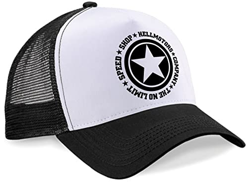 HELLMOTORS Speed Limit Trucker Mesh Cap Jeep Willys Offroad