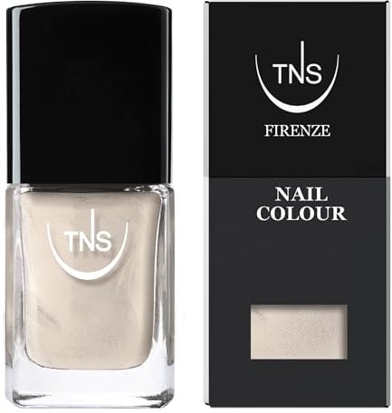 Tns Cosmetics - White Pearl smalto perlato bianco formula professionale 10 ml