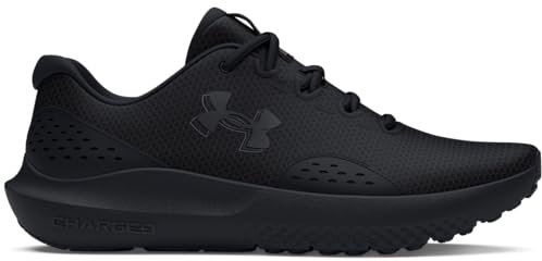 Under Armour Ua Charged Surge 4, Scarpa da corsa Uomo, Nero, 49.5 EU