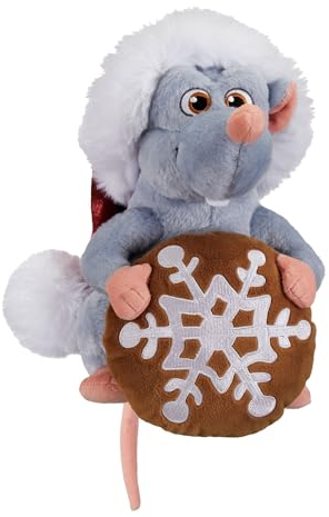 Disney Store Official Ratatouille Remy Plush Toy - Scented Holiday Edition - Authentic 9 Inch Soft & Cuddly Design - Unique Gift for Fans & Kids - Perfect Festive Companion Inspired by Classic Film