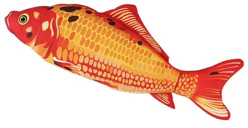 Beweglicher Fisch, Elektrisches Katzenspielzeug, Plüsch, USB-Aufladung, Unterhaltsames Spielen, Hübsches Design, Lindert Depressionen und Stress