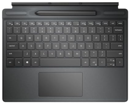 Tastatur Kompatibel für Dell Latitude 7320 2 in 1 Tablet, Latitude 7320 Detachable Tastatur- QWERTY-Englisch (mit PN7320A Stift)