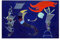 GAJUST Kandinsky The Arrow Poster The Arrow Painted by Wassily Kandinsky im Jahr 1943, Leinwanddruck, Kunstposter, ungerahmt, 30 x 45 cm