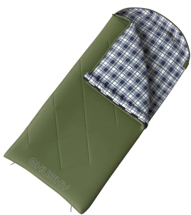 Husky Mumienschlafsack für Kinder Galy -10°C 2023 170 cm - Grün